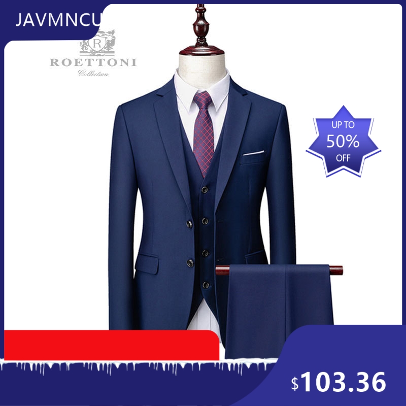 Men'S Formal Wear For Graduation - Heren Slim Fit Premium Pak Set