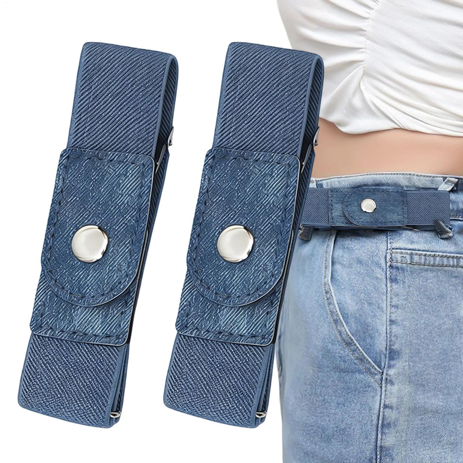 Men'S Formal Wear Belt - 1 paar riemen zonder gesp, elastisch