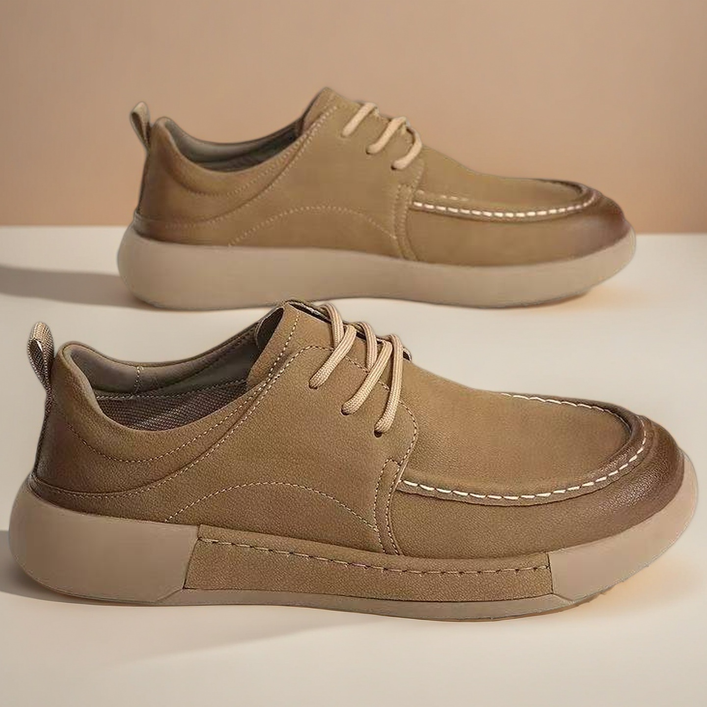 Large Men Formal Wear - Brede herenschoenen van leer, casual en