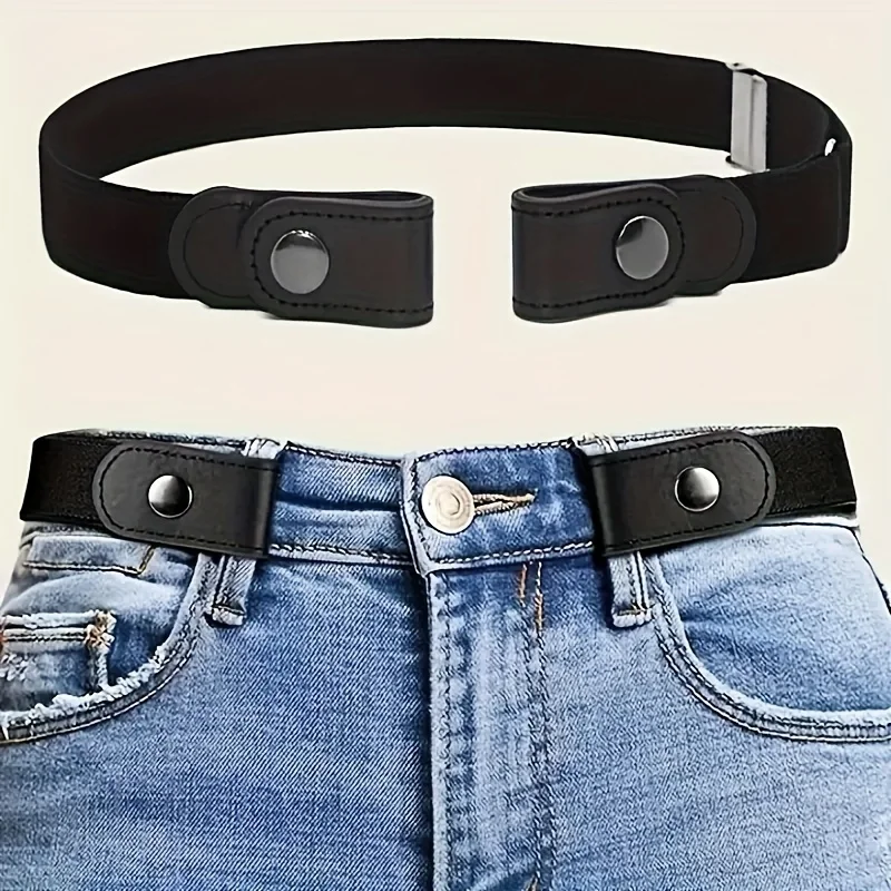Men'S Formal Wear Belt - Gespvrije riem voor jeansbroeken, jurken, geen
