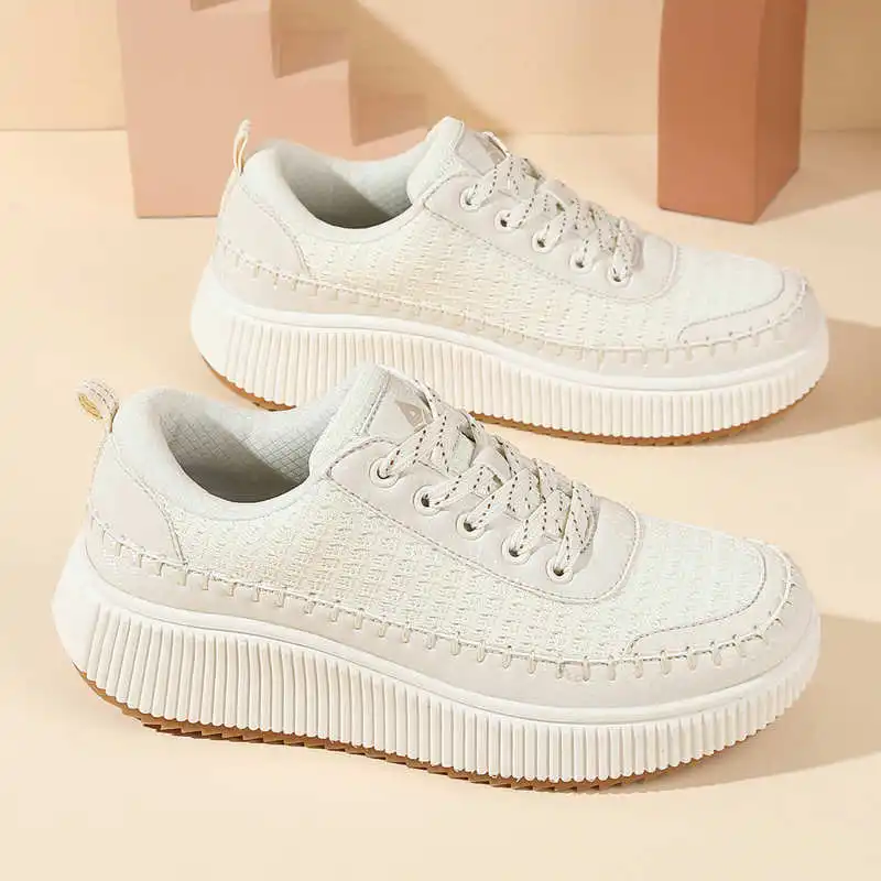 Men'S Gents Formal Wear - Bruine schoenen Dames Flats Herfstlaarzen Sneakers