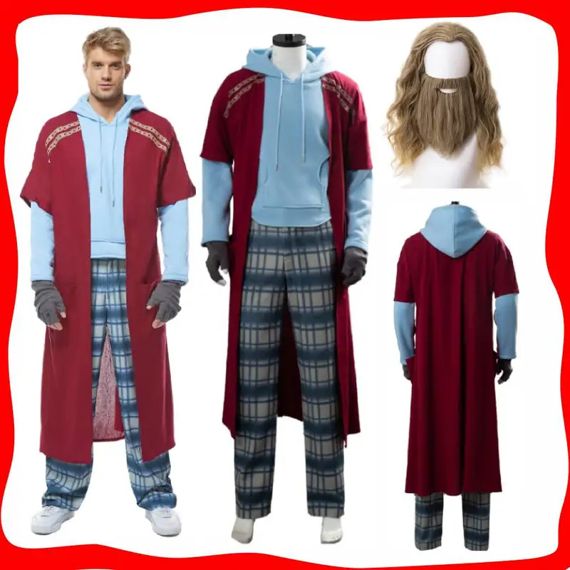 Men Formal Wear Set - Plus Size Vet Decadente Thor Cosplay