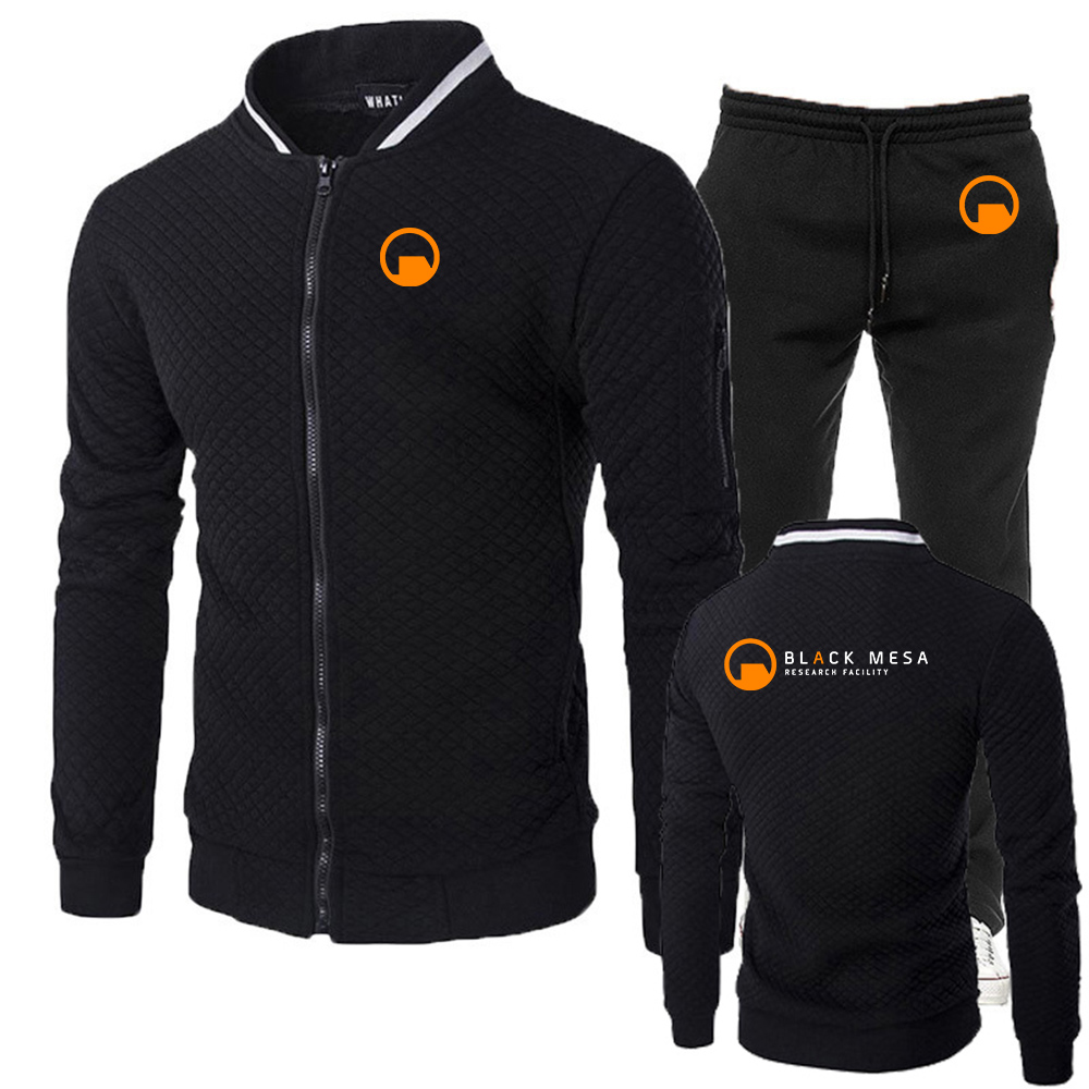 Slim Fit Suit Set - Black Mesa Research Facility Nieuw slim-fit