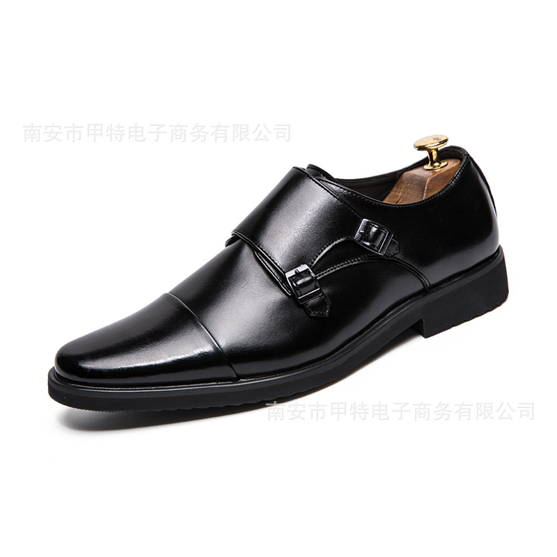 Large Men Formal Wear - Nieuwe Mannen Oxfords Schoenen Zwart en
