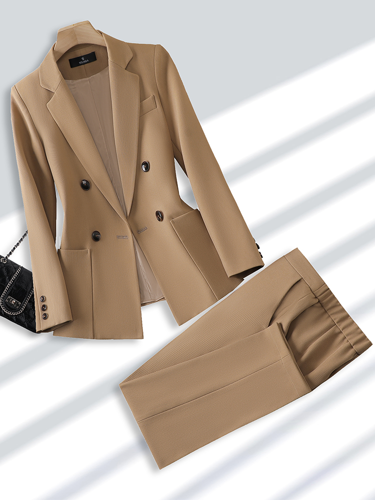 Men Formal Wear Summer - Mode Dames Broekpak Formele Dames Kantoorwerkkleding