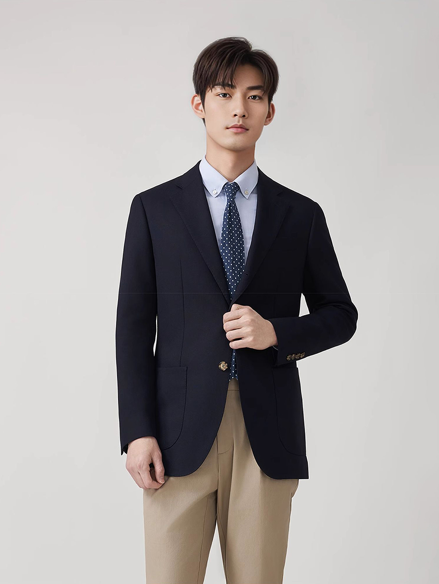 Men'S Formal Wear For Graduation - Premium 100% wollen blazerpakset voor heren,