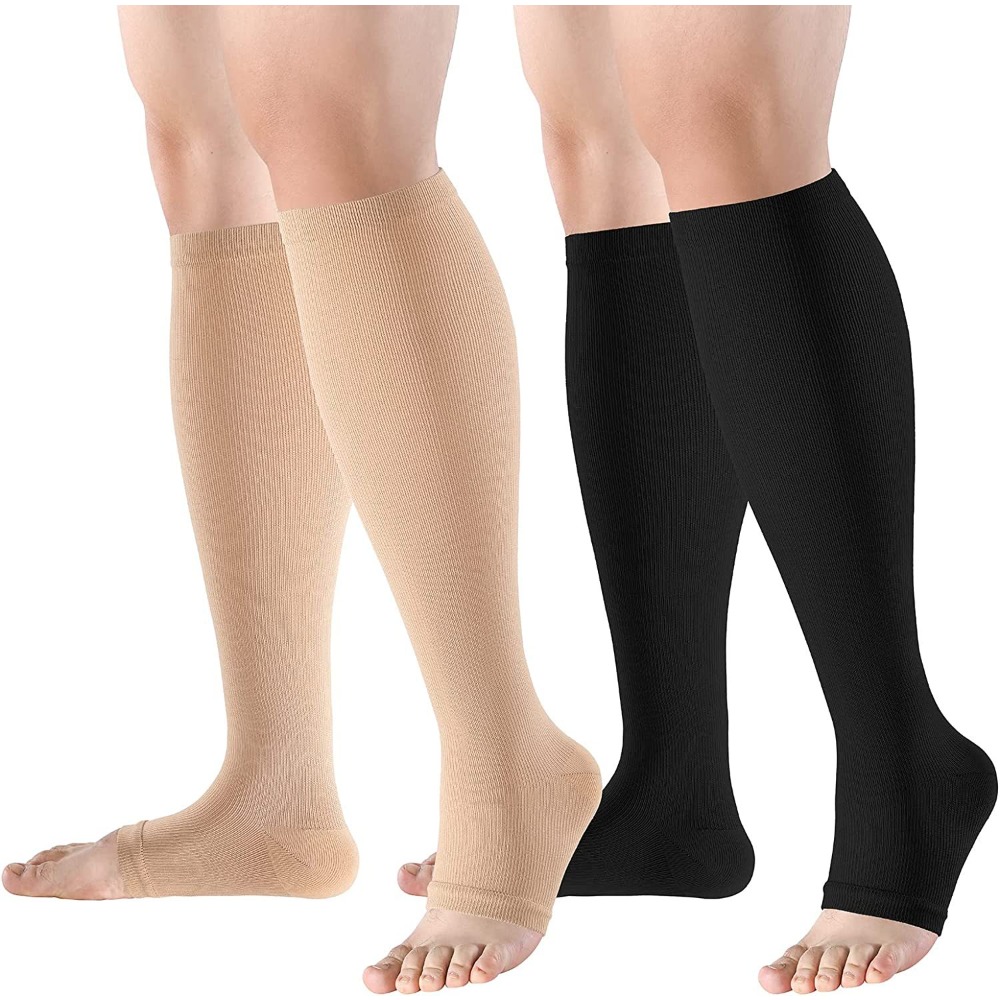Men'S Formal Wear For Graduation - Kuitcompressiekousen Spataderen Vormgeven Gegradueerde drukkousen Elastische