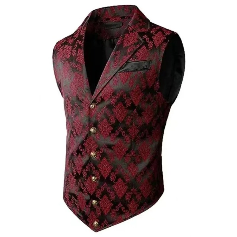 Slim Fit Vest Britse retrostij - Men'S Formal Wear Waistcoat recensie en prijs