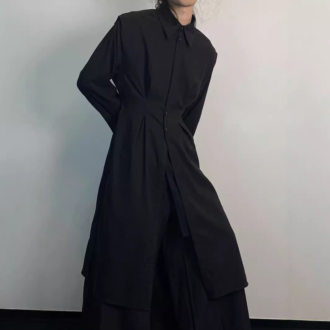Y2K Gothic Trenchcoat Mannen D - Men'S Formal Wear Belt recensie en prijs