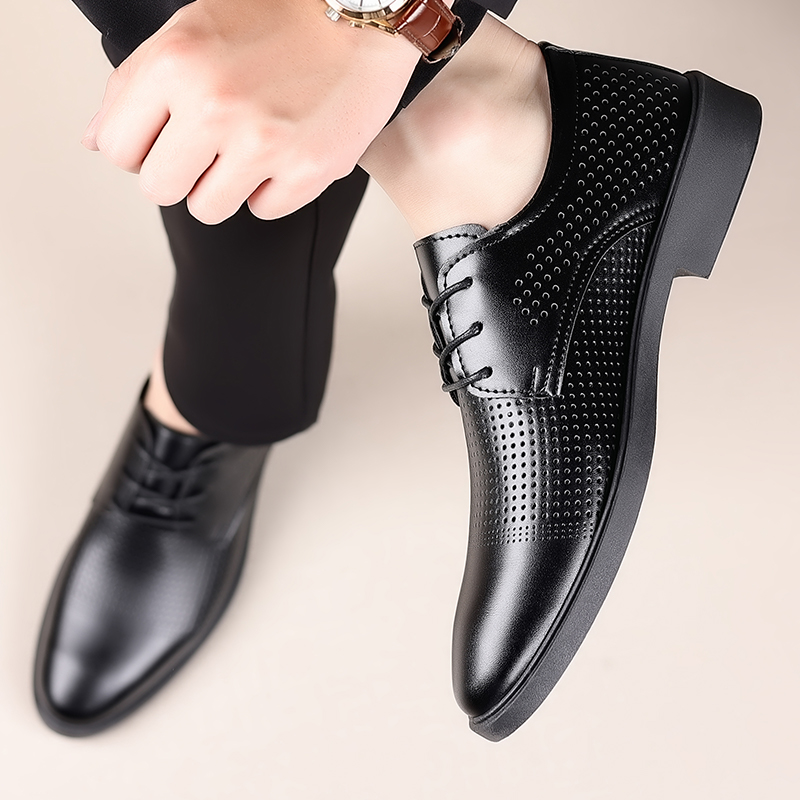 Zomer Nieuwe Lederen Herenscho - Formal Men Office Wear Sandals recensie en prijs