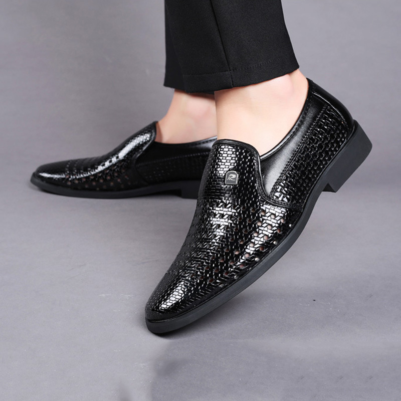 Zomer Nieuwe Lederen Schoenen  - Formal Men Office Wear Sandals recensie en prijs