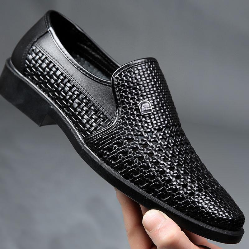 Zomer Nieuwe Lederen Schoenen  - Formal Men Office Wear Sandals recensie en prijs