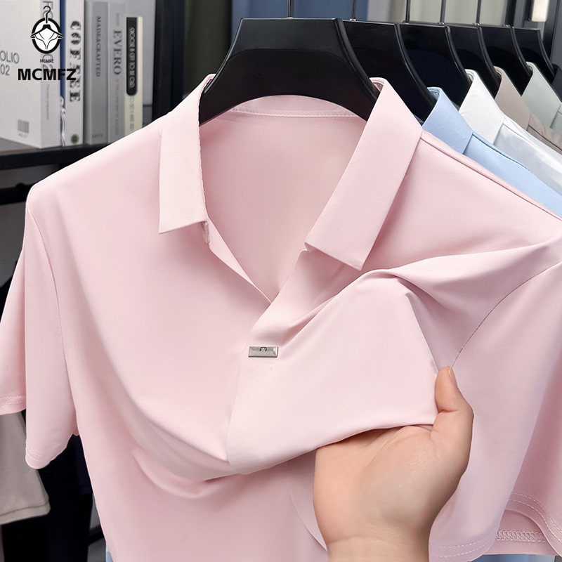 Eenvoudige verborgen knoopslui - Men Formal Wear Summer recensie en prijs