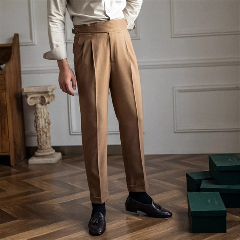 2026 Nieuwe Mannen Pak Broeken - Men'S Formal Wear Belt recensie en prijs