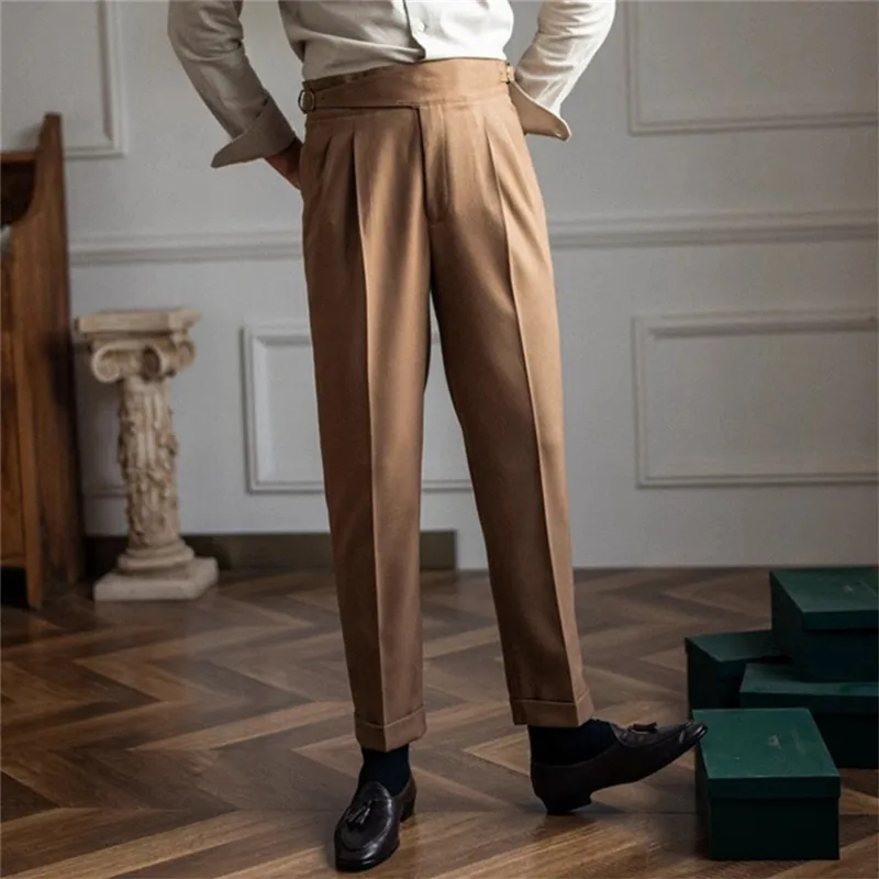 2026 Nieuwe Mannen Pak Broeken - Men'S Formal Wear Belt recensie en prijs