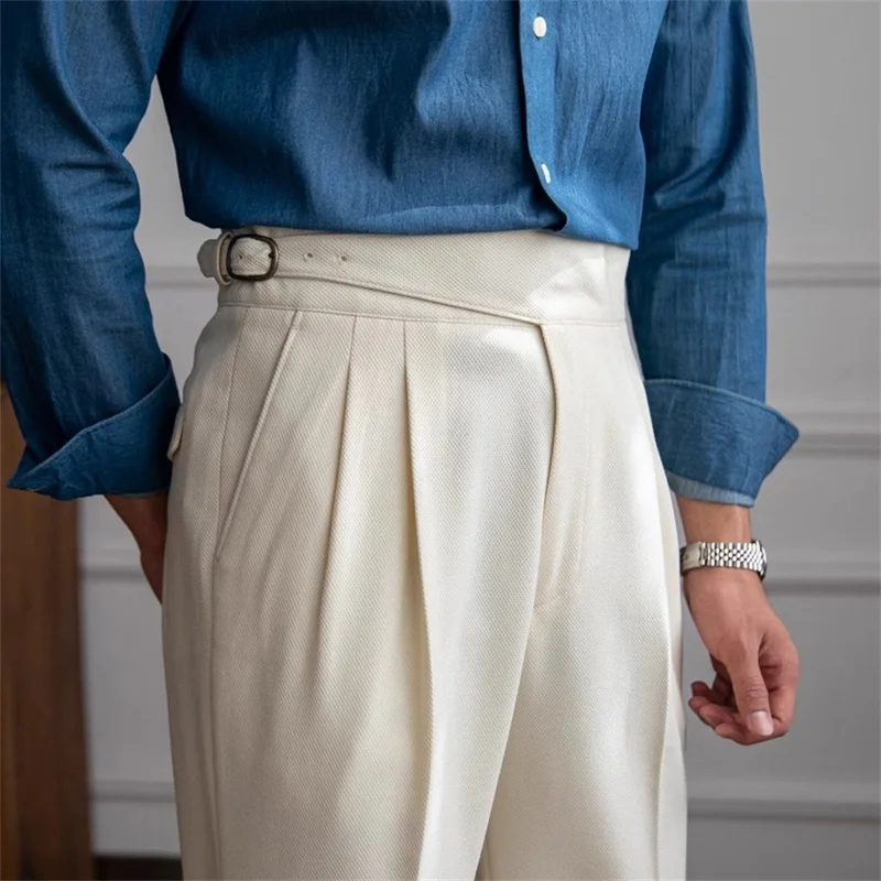 2026 Nieuwe Mannen Pak Broeken - Men'S Formal Wear Belt recensie en prijs