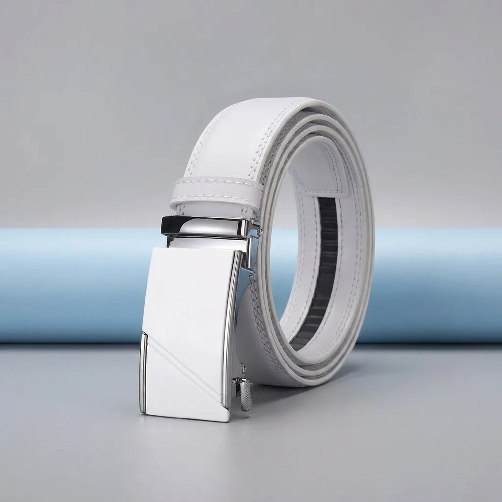 Klassieke witte riem voor here - Men'S Formal Wear Belt recensie en prijs
