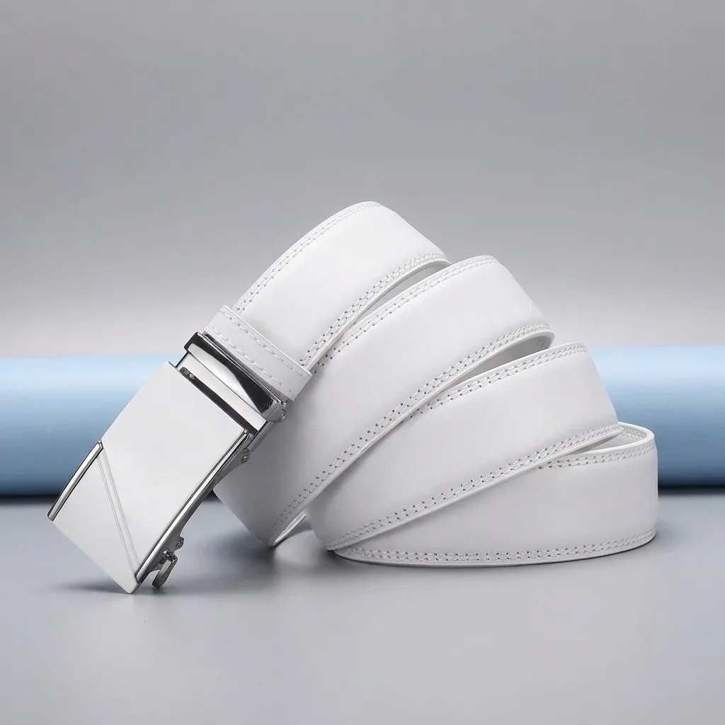 Klassieke witte riem voor here - Men'S Formal Wear Belt recensie en prijs