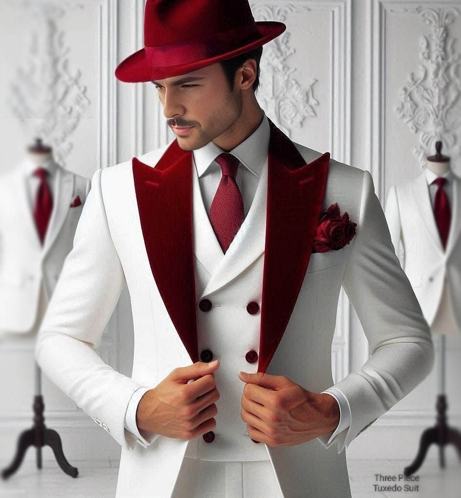 Formele Man Smoking Fluwelen 3 - Men'S Formal Wear For Graduation recensie en prijs
