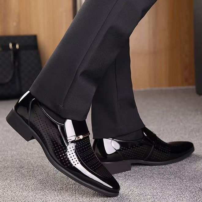 Zomerse nieuwe leren schoenen  - Formal Men Office Wear Sandals recensie en prijs