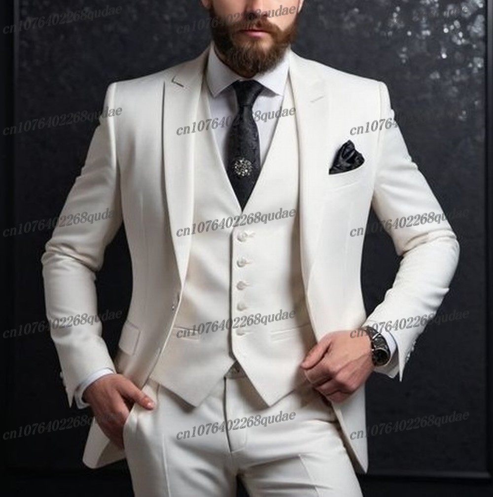 New Navy Blue Formal Men Suit  - Formal Wear Jersey For Men recensie en prijs