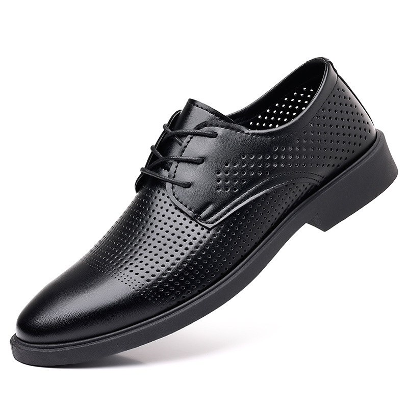 Zomer nieuwe lederen schoenen  - Formal Men Office Wear Sandals recensie en prijs