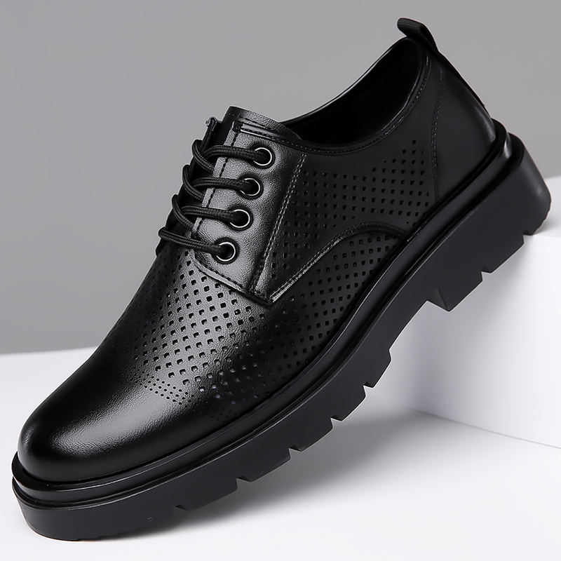 Zomer Nieuwe Lederen Herenscho - Formal Men Office Wear Sandals recensie en prijs