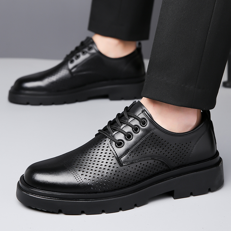 Zomer Nieuwe Lederen Herenscho - Formal Men Office Wear Sandals recensie en prijs