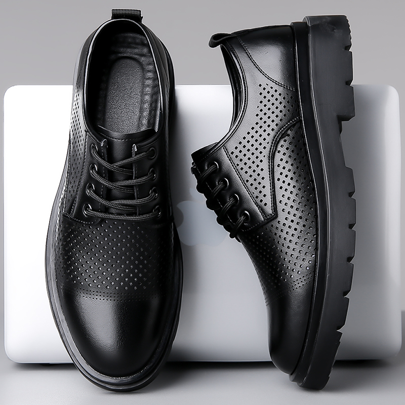 Zomer Nieuwe Lederen Herenscho - Formal Men Office Wear Sandals recensie en prijs