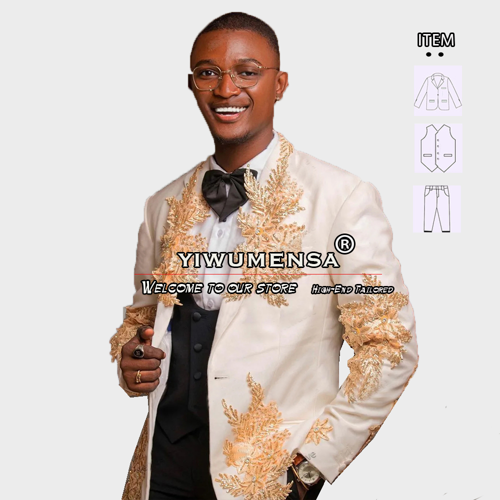 Aangepaste 3-delige pakken man - Formal Wear For Men In Wedding recensie en prijs