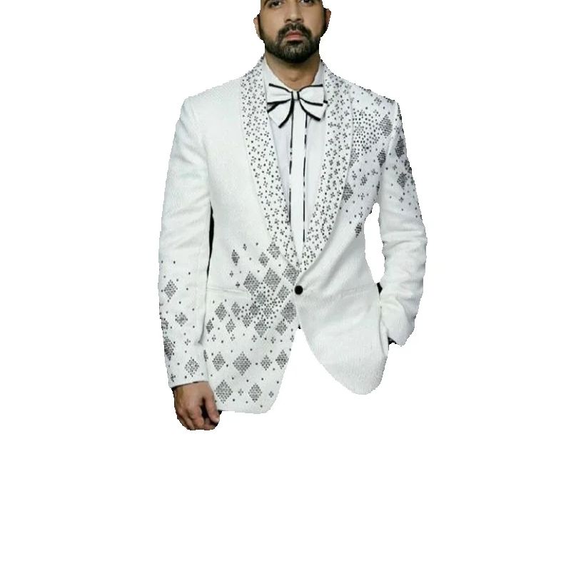 Kristallen Mannen Pak Set 2 St - Formal Wear Jersey For Men recensie en prijs