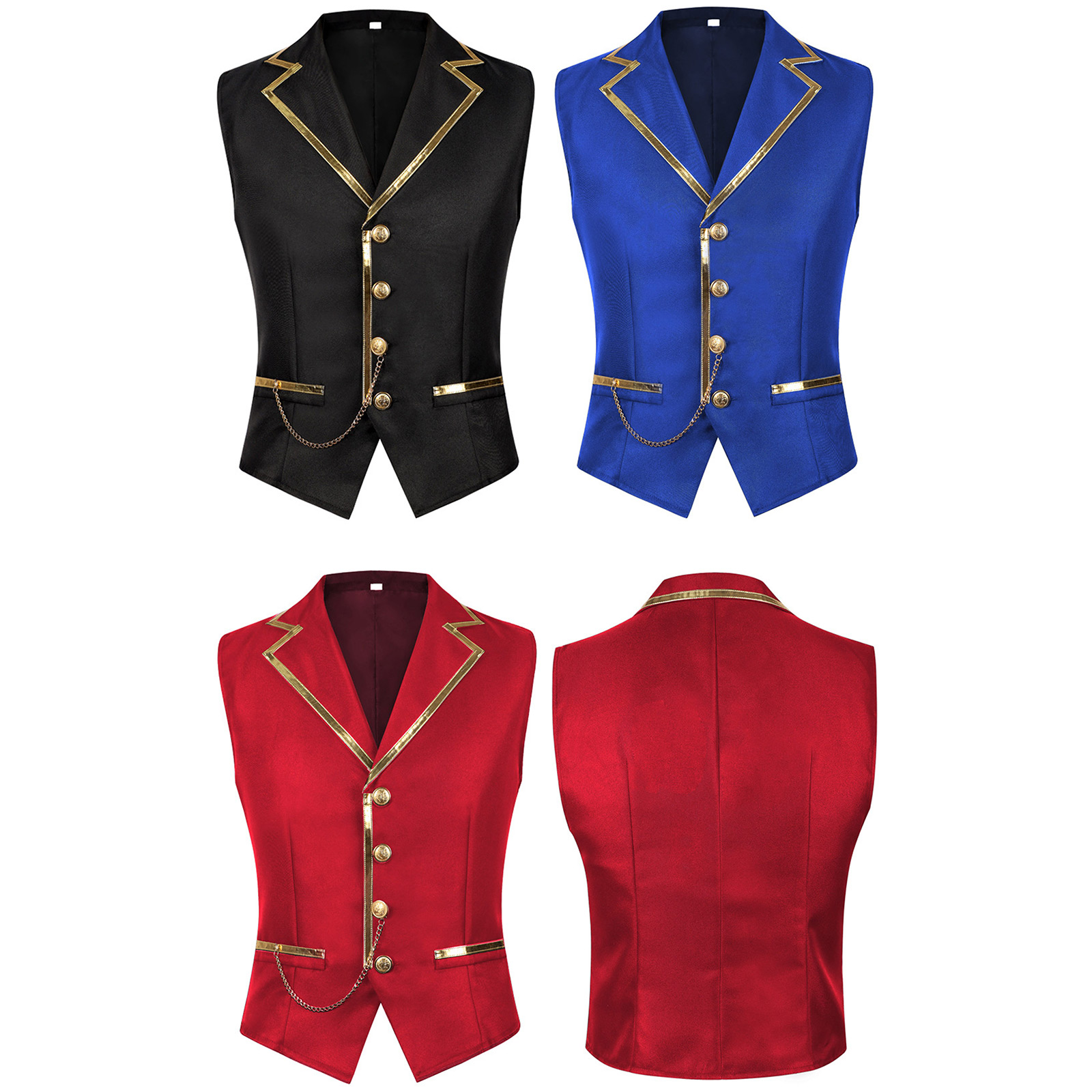 Heren Halloween Steampunk Vest - Men'S Formal Wear Waistcoat recensie en prijs