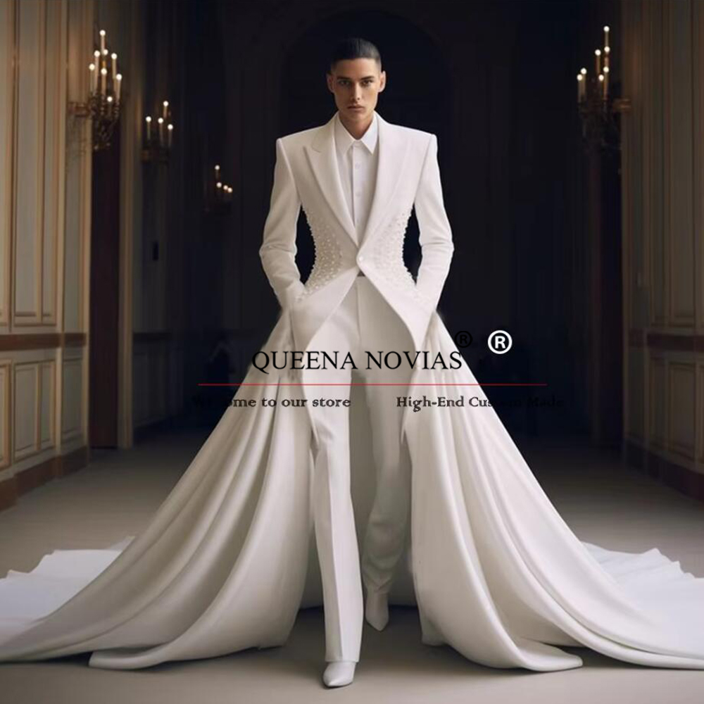 Elegante Parels Mannen Pakken  - Formal Wear Jersey For Men recensie en prijs