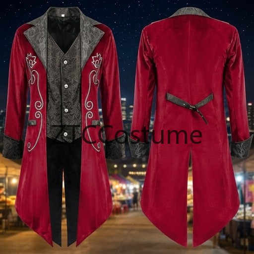 Steampunk Victoriaanse slipjas - Victorian Men'S Formal Wear recensie en prijs