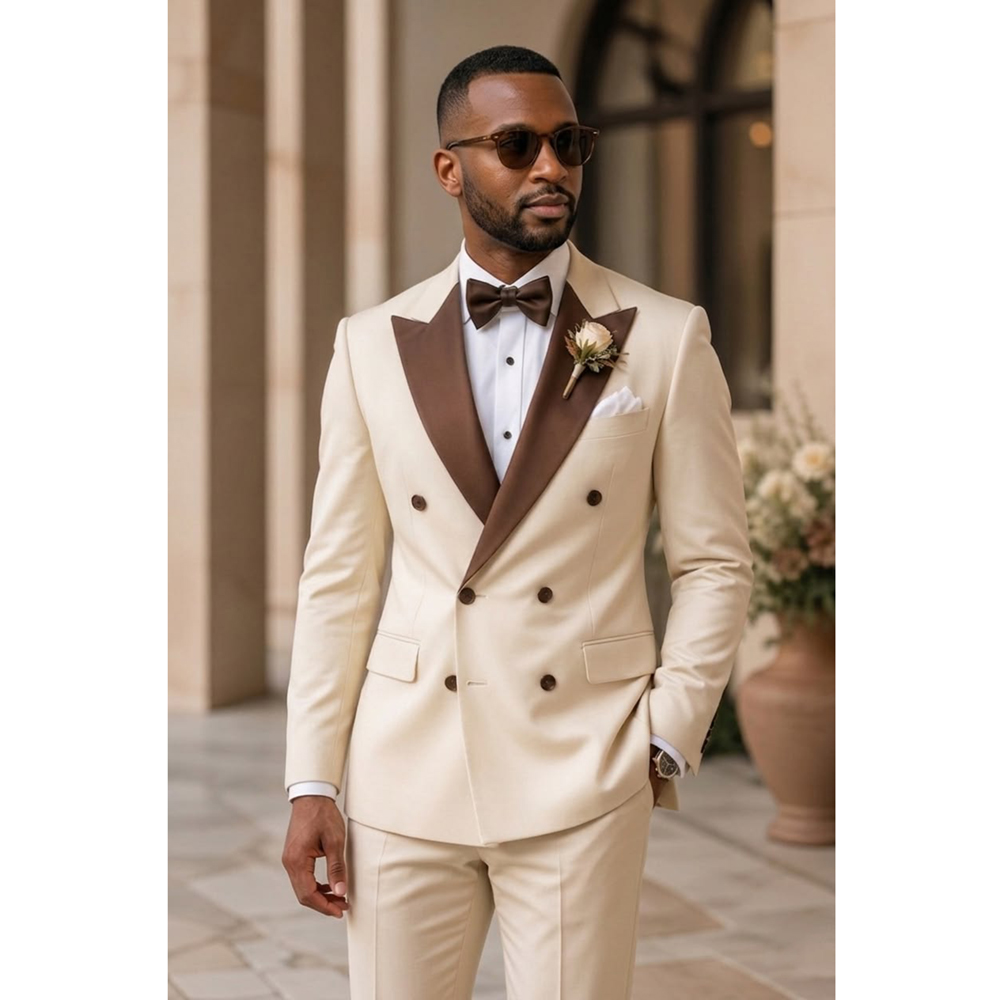 Heren Double Breasted Smokingp - Formal Wear For Men In Wedding recensie en prijs